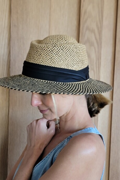 Sombrero Cangrejo Beige