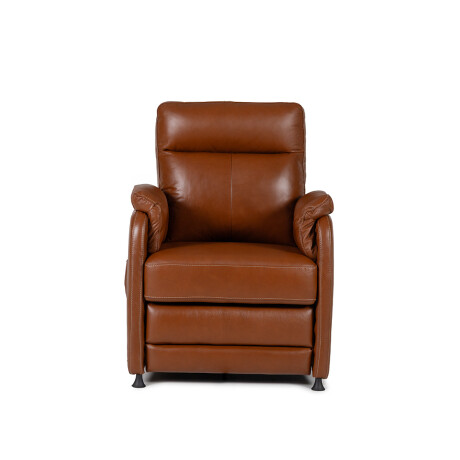 Butaca Max (Reclinable eléctrica) - Cuero Básico 457 (Brandy)