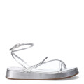 Sandalias de Mujer Miss Carol DAVV con tiras finas Plateado