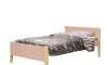 Cama 1 Plaza - Simba Rosa/ Natural