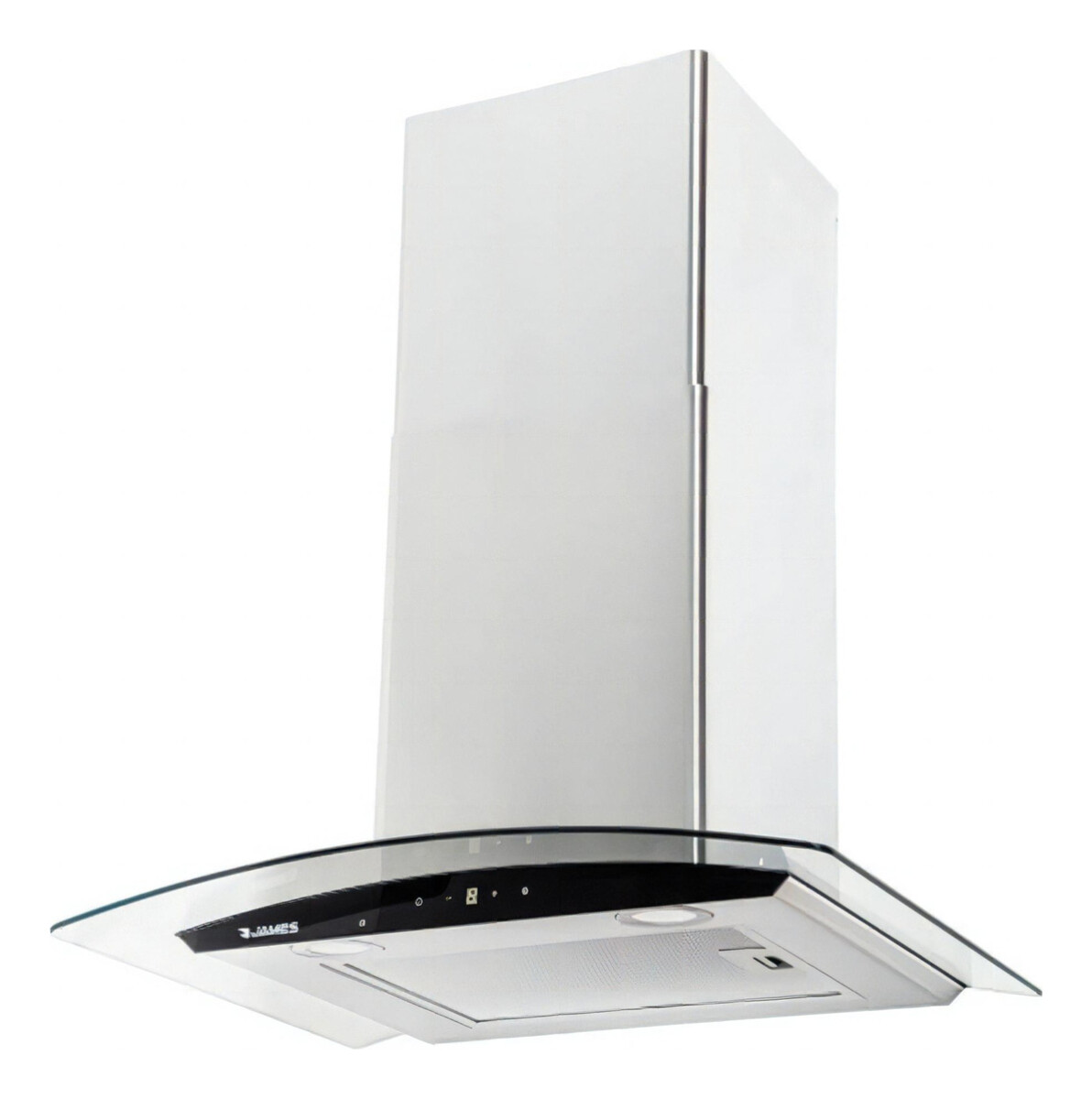 Campana Extractora James 90cm Vidrio Inox Línea Curva - Ltc 