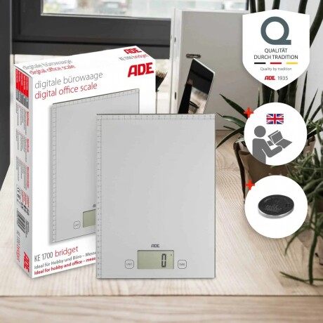 Balanza Digital Cocina Bridget ADE Balanza Digital Cocina Bridget ADE