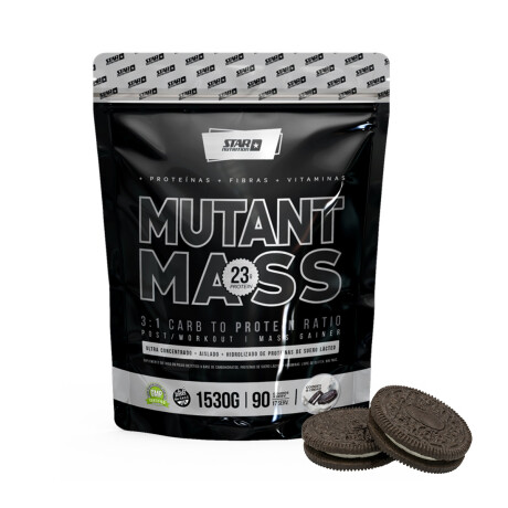 Kit Star Nutrition Mutant Mass Proteína Masa Muscular Cookiesycream