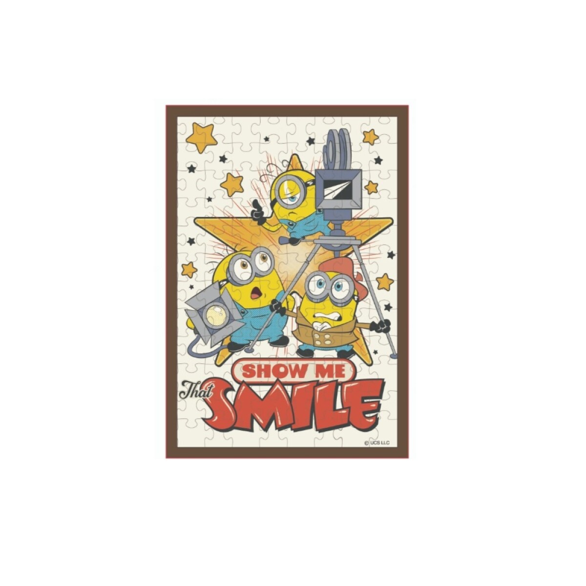 Puzzle minions & monsters - diseño 1 