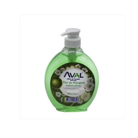 JABON LIQUIDO (P/MANOS) AVAL FRASCO 400ML FLOR DE MANZANA JABON LIQUIDO (P/MANOS) AVAL FRASCO 400ML FLOR DE MANZANA