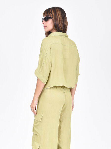 CAMISA MUGE OLIVA