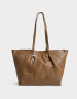 Shopper Shopper Con Charm Camel - Marron Camel