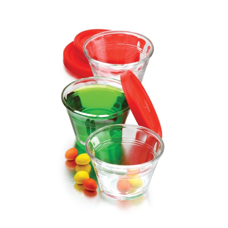 Set de 3 Flaneras Pyrorey Crisa con Tapas Plásticas FLANERAS PACK DE 3 C/TAPAS PLASTICAS PYROREY CRISA