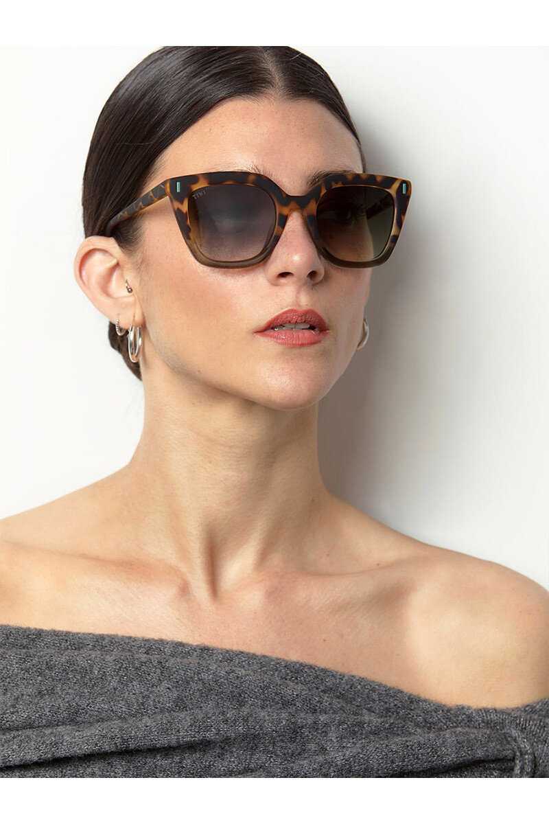 Lentes Tiwi Hale Bicolor Green Tortoise/green Lenses