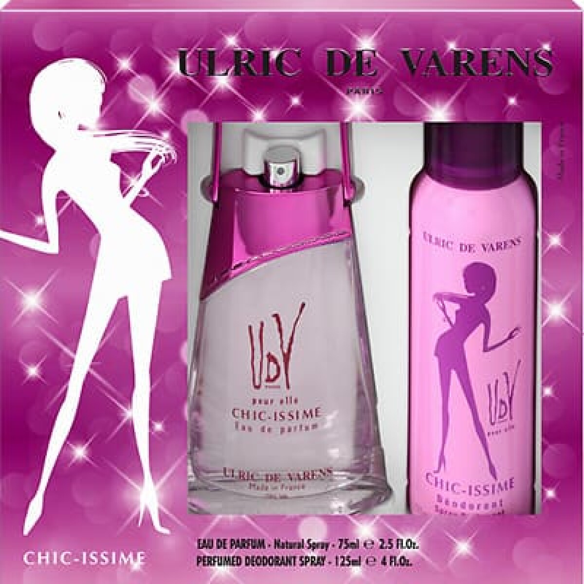 Perfume Udv Cofre Chic Issime EDP 75ml 