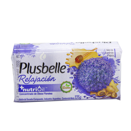 JabÃÂ³n PLUSBELLE 125grs RelajaciÃÂ³n