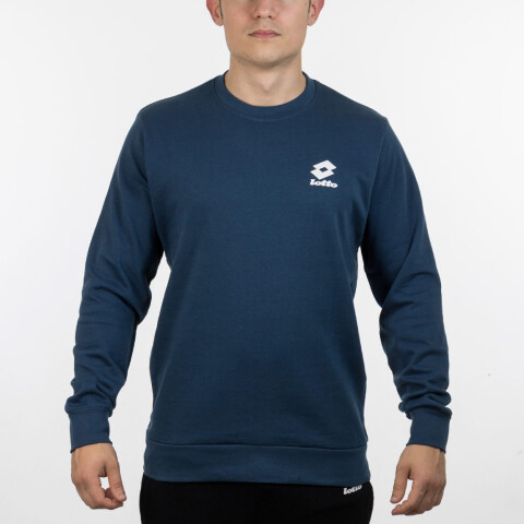 LOTTO HOMBRE BUZO DE CUELLO REDONDO LOGO CHICO - MARINO Marino