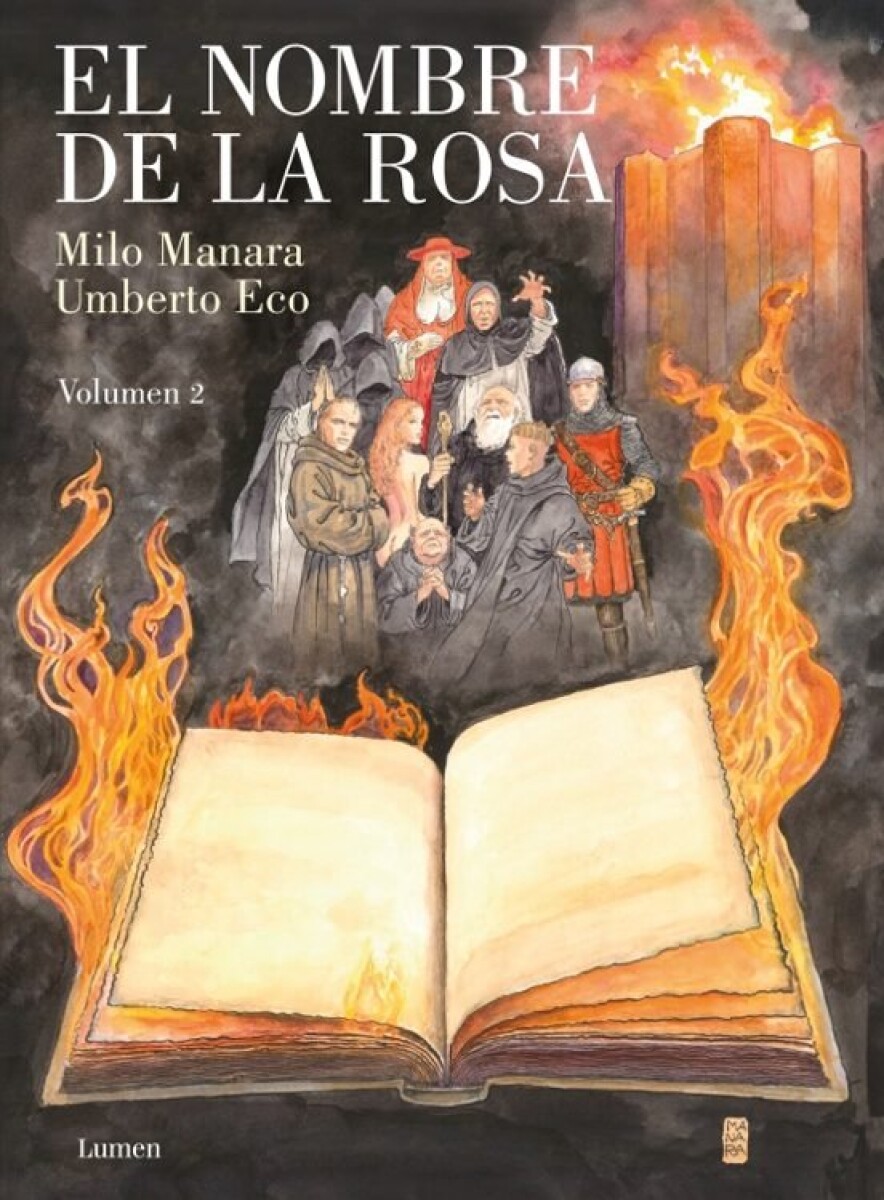 EL NOMBRE DE LA ROSA ( LA NOVELA GRAFICA) 2 