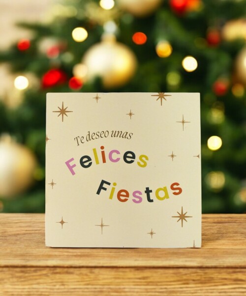 Tarjeta navidad 10x10 DISEÑO 6