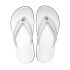 Sandalias Crocs Crocband Flip - Unisex White