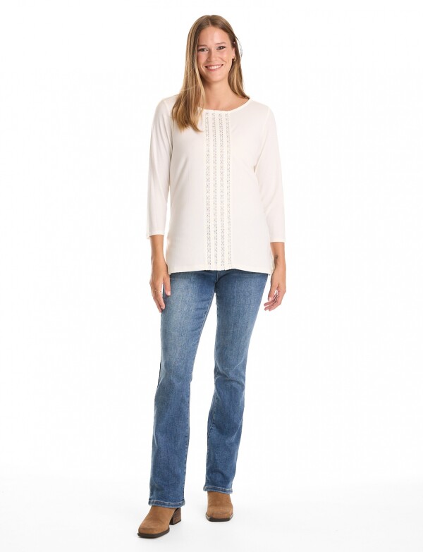 Blusa Aplique CRUDO