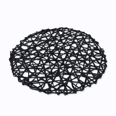 INDIVIDUAL RED NEGRO 38CM Unica