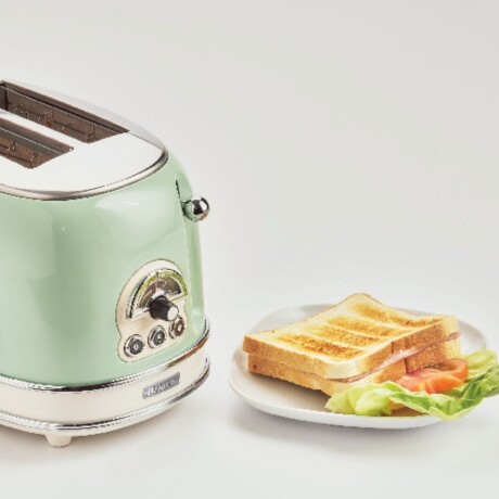 Tostadora 2 ranuras Vintage Verde Ariete Tostadora 2 ranuras Vintage Verde Ariete