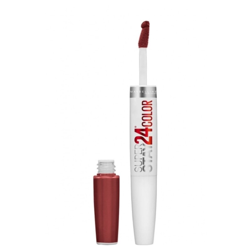 Labial Maybelline Super Stay 24 Horas Eterno Vino N°005 Labial Maybelline Super Stay 24 Horas Eterno Vino N°005