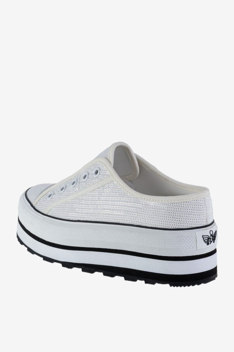 ZAPATILLA OLD SCHOOL - SLIPPER Blanco