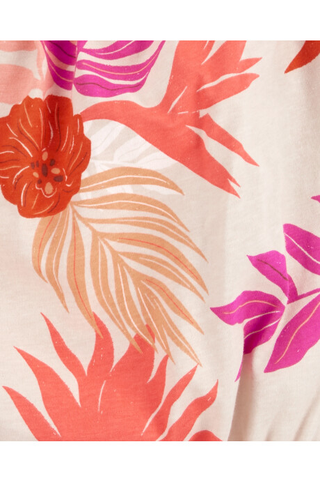 Monito bombachudo de algodón diseño floral Sin color