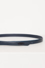 CINTURON LIPSTICK THIN Azul