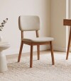 Silla de Comedor Classic Li­nea Manhattan Lino/Natural