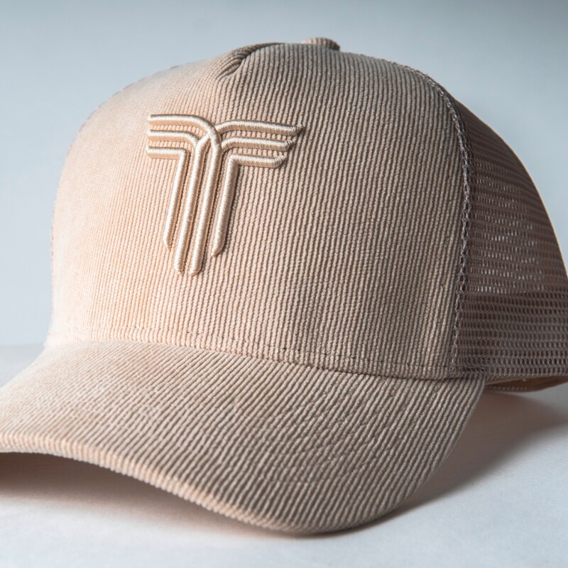 Gorra Tiffosi Corderoy Unisex Crema