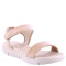 Sandalias de Mujer DIJEAN TORA con velcro Nude - Amarillo Crema