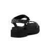 Vizzano Sandalia Dama 1 Tira Con Pulsera Suela Corrida Negro
