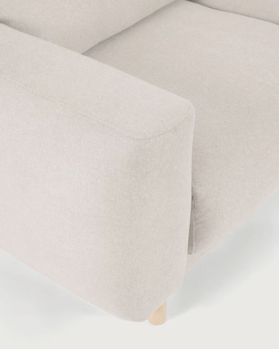 Sofá Singa 3 Plazas con chaise longue derecho blanco 296 cm