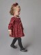 Vestido Smock Cuello Volante Caldera