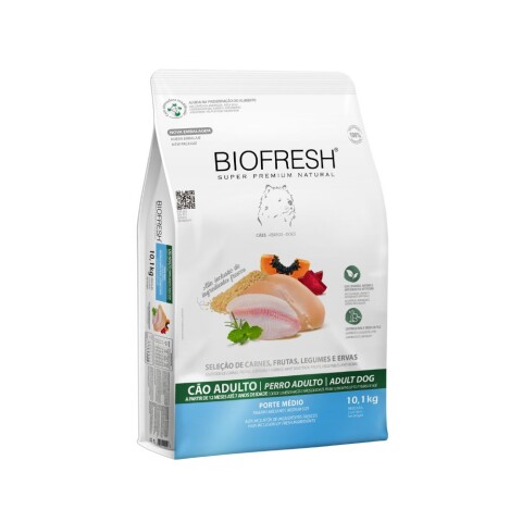Biofresh Perro Adulto Raza Mediana 10,1kg | Vitalidad Biofresh Perro Adulto Raza Mediana 10,1kg | Vitalidad