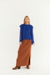 Knit Skirt Marron
