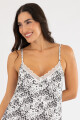 GREY DAISIES DRESS GRIS