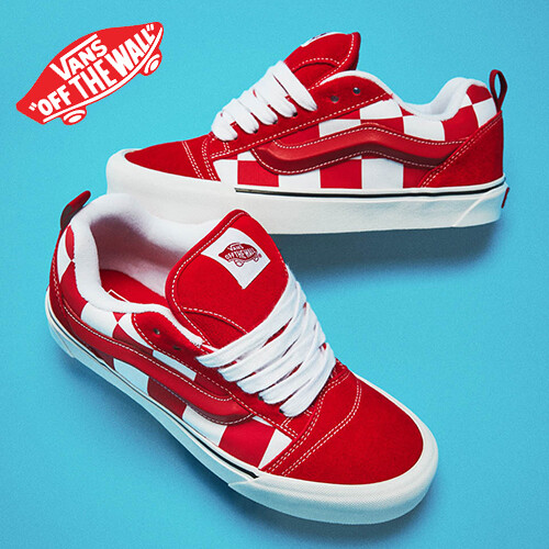 Zapatos vans 2024 rojos 90