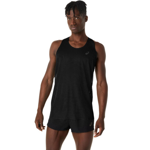 Bividi Running Metarun Singlet Hombre Performance Black