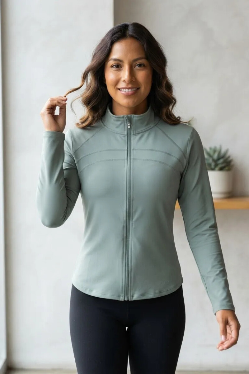 Campera Deportiva Oreiro Verde