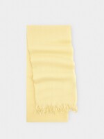 Pashmina 100% Lana amarillo
