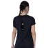 TSHIRT FEM POLY/SPX EVERLAST RYKER BK/PR S BK/PR