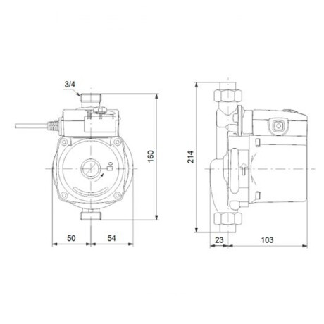 BOMBA PRESURIZADORA GRUNDFOS UPA 15-90 ++ N/a