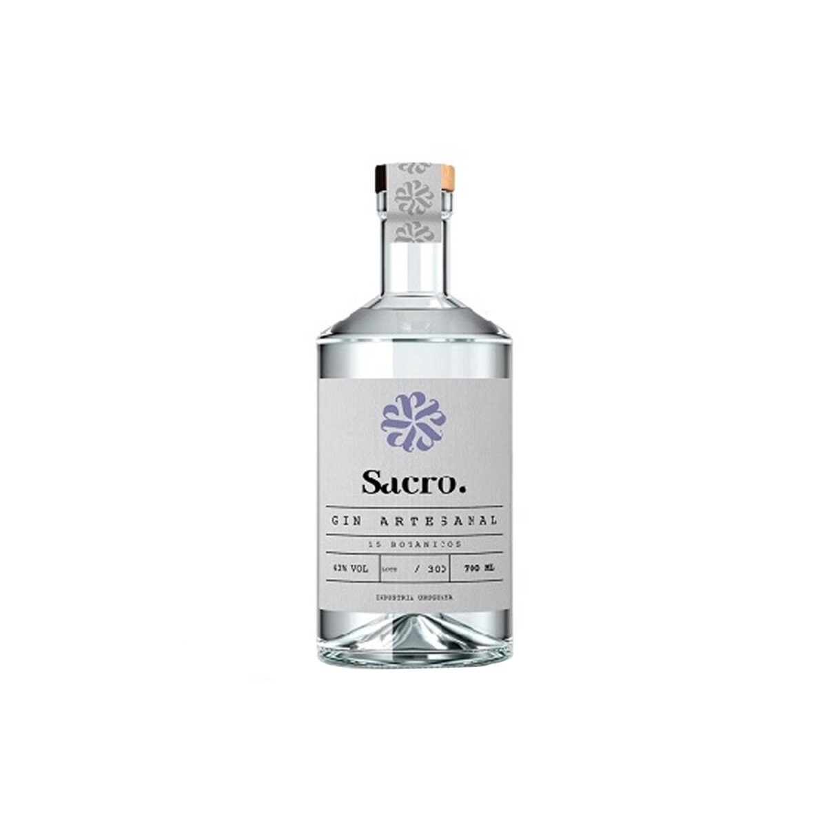 Gin Artesanal Sacro - 700 ml 