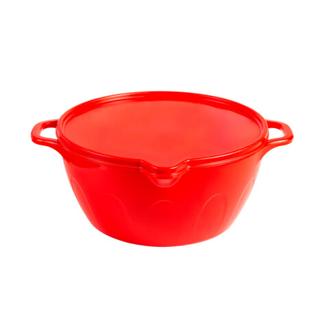 Cacerola con Tapa Rojo