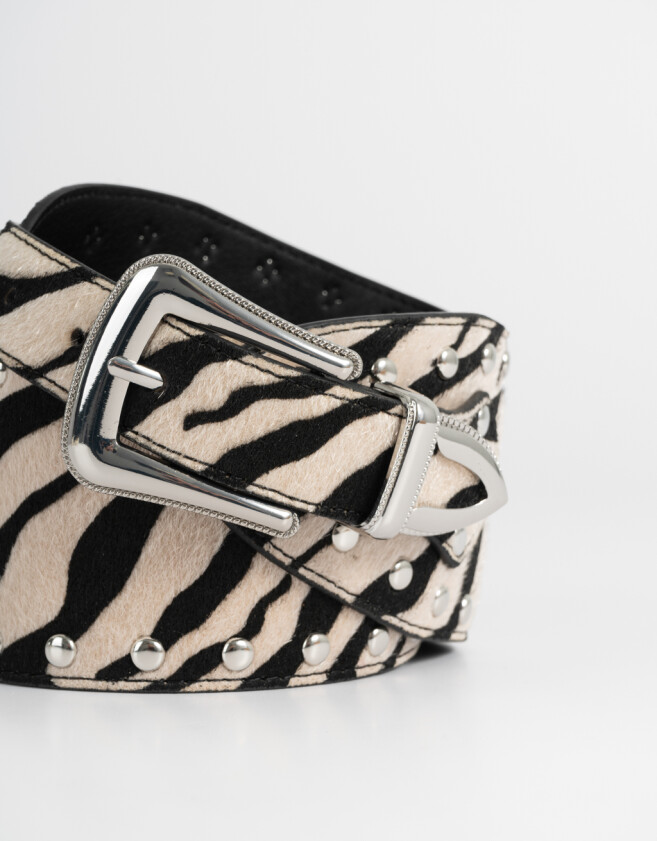 Cinturones y Fajas Tendencia Cinturón Animal Print - Estampado Animal Print
