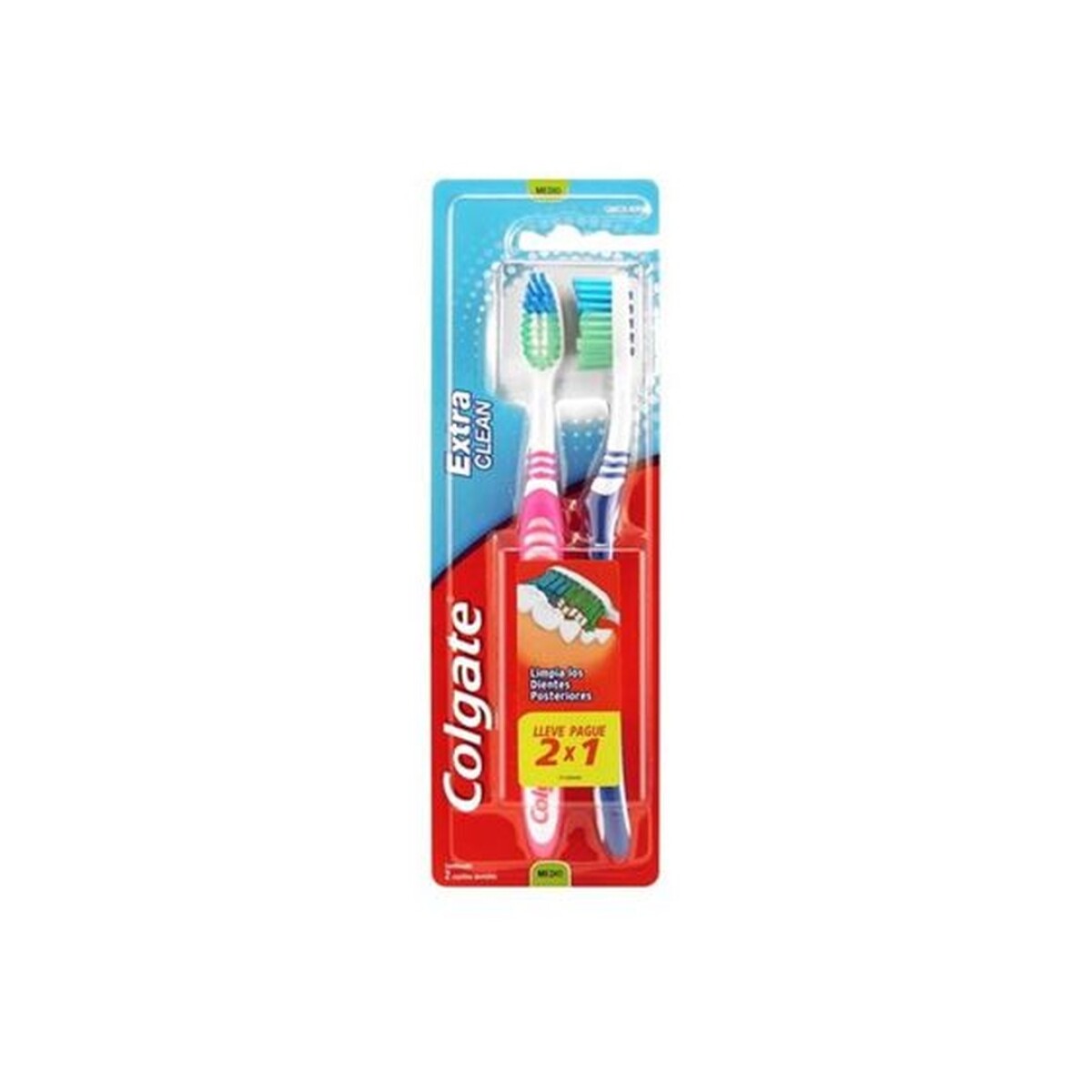 CEP.COLGATE EX.CLEAN 2X1 MEDIO 