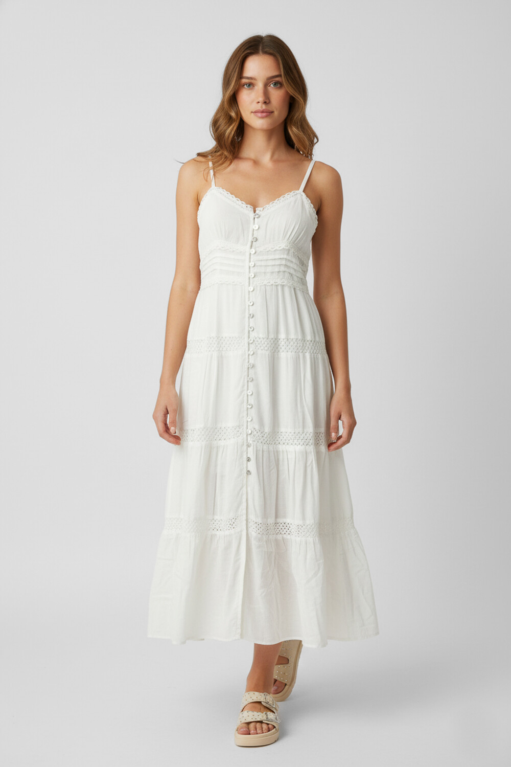 Vestido Elosiet Marfil / Off White