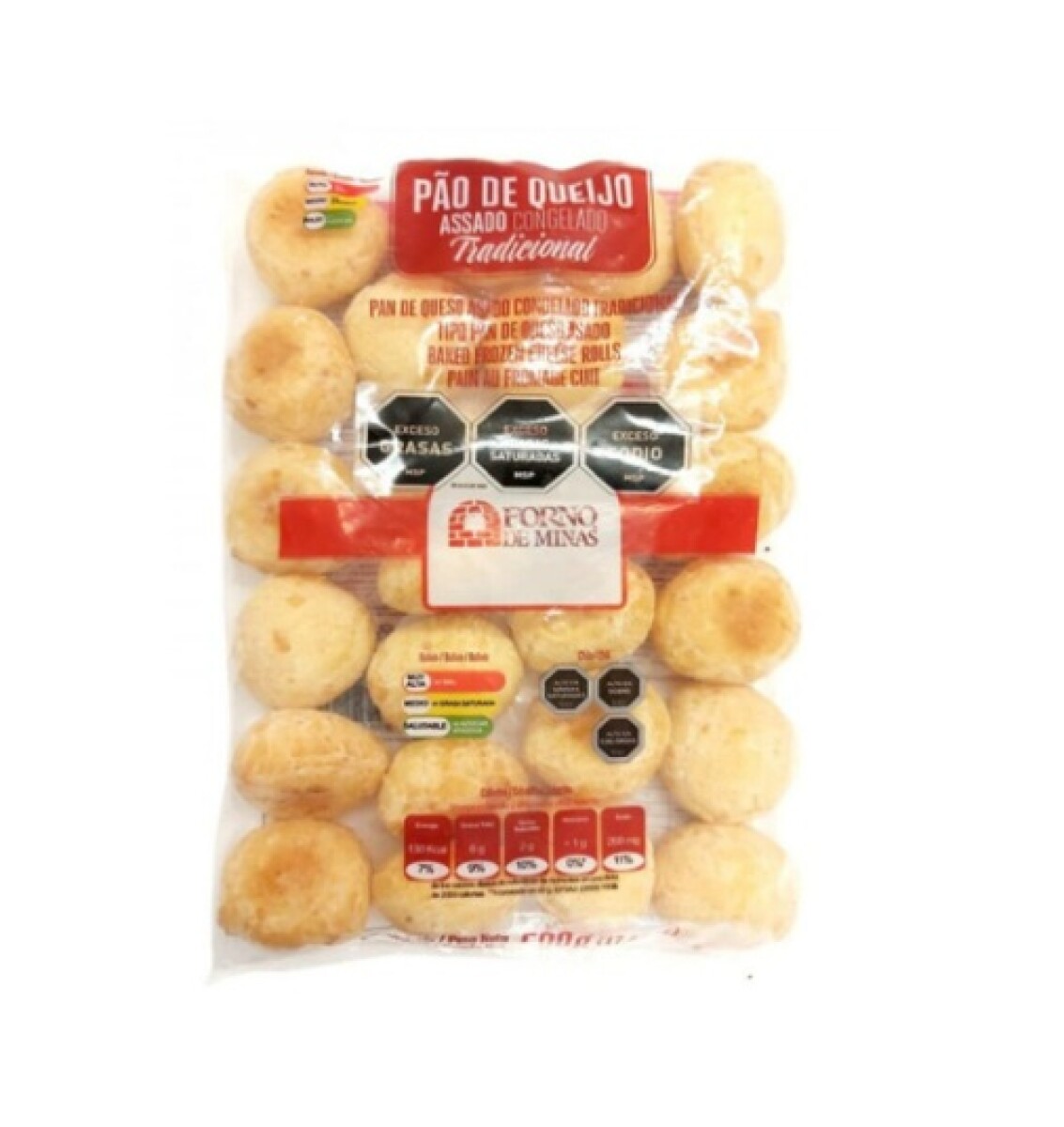 Pan de queso asado 500 g 