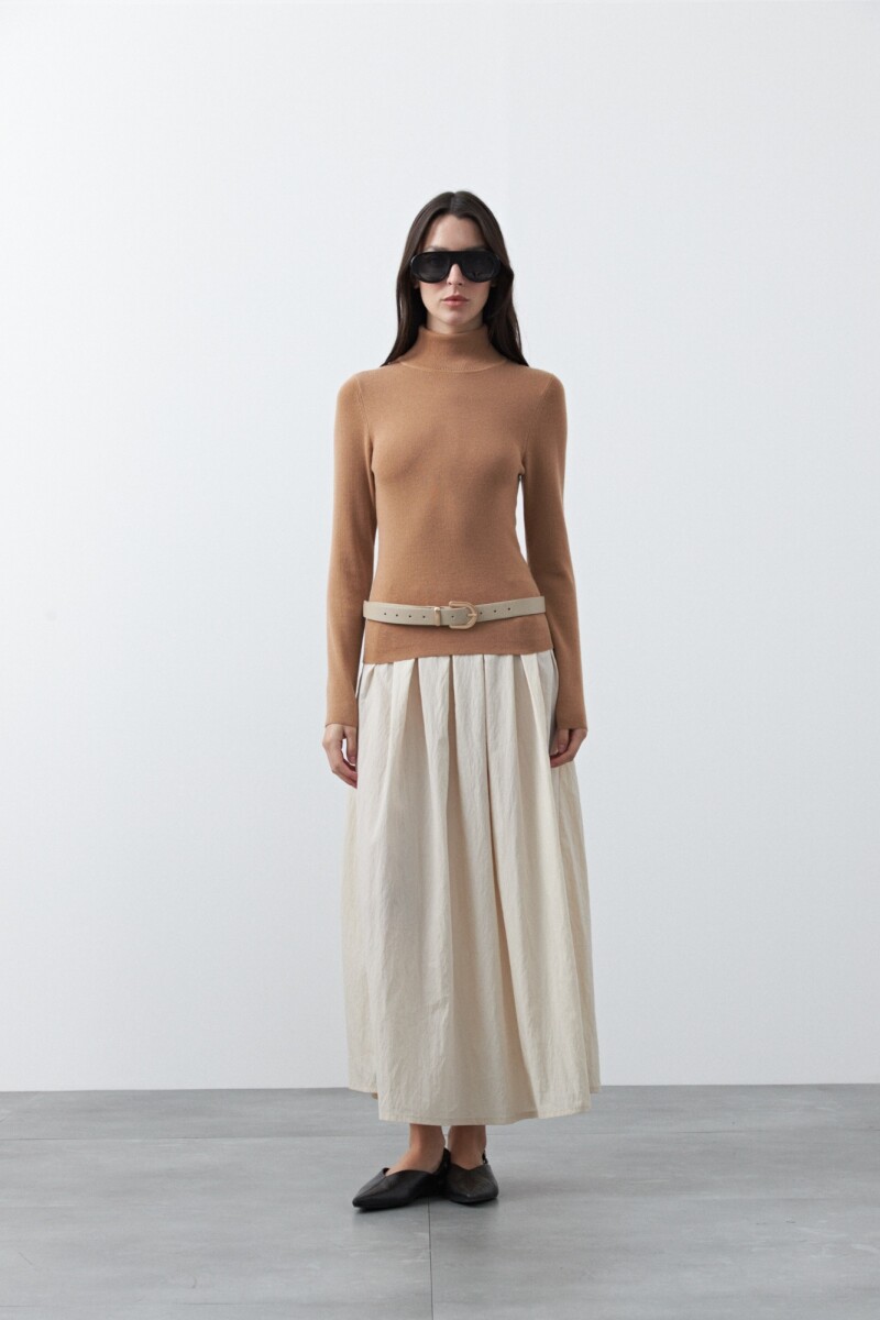 POLERA CAPANTI Rosa Tostado