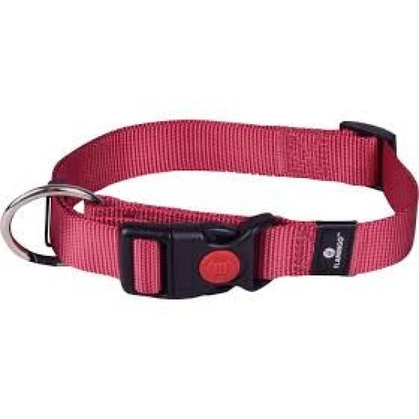 COLLAR ZIGGI ROJO CEREZA L 45-65CM25MM COLLAR ZIGGI ROJO CEREZA L 45-65CM25MM