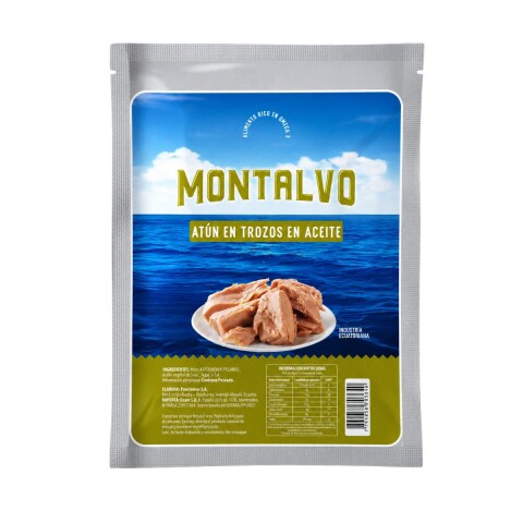 TROZOS DE ATUN EN ACEITE MONTALVO - 500 grs Trozos De Atun En Aceite Montalvo - 500 Grs